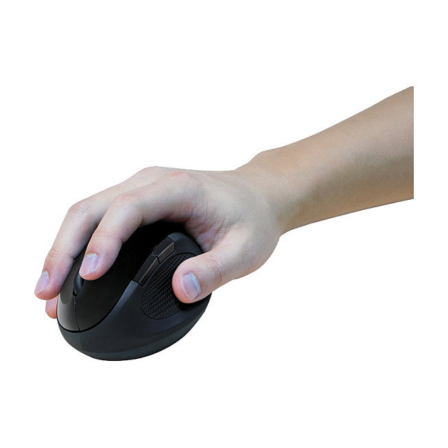 LogiLink Ratón Ergonomico Inalámbrico 2.4 GHz 1600 DPI 6 Botones Para Mano Derecha Negro ID0139