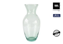 La Mediterranea Florero de Vidrio Violeta 26xø13cm (Pack de 6)