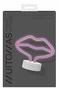 Muitomas Lámpara de Mesa Neon Lips USB Tipo C Blanco