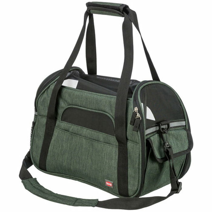 Bolso para Mascotas Trixie Verde Oliva 19 × 28 × 42 CM