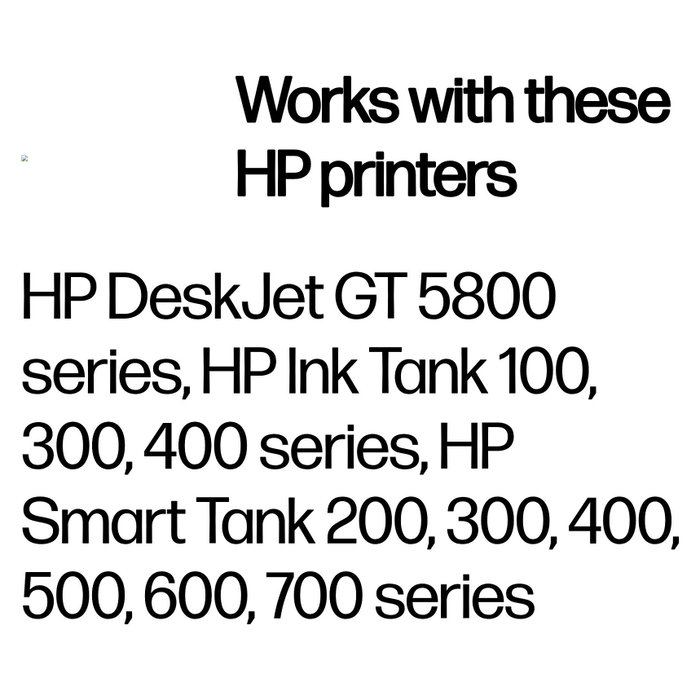 HP Botella de Tinta Original GT52 Cian