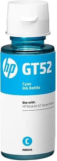 HP Botella de Tinta Original GT52 Cian