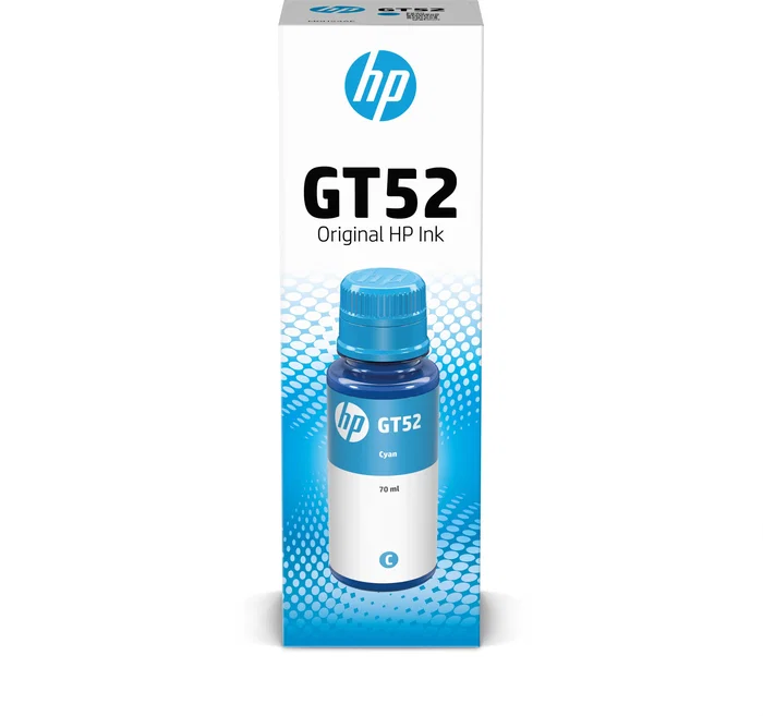 HP Botella de Tinta Original GT52 Cian - 70 ml, 8000 Páginas HP Botella de Tinta Original GT52 Cian - 70 ml, 8000 Páginas