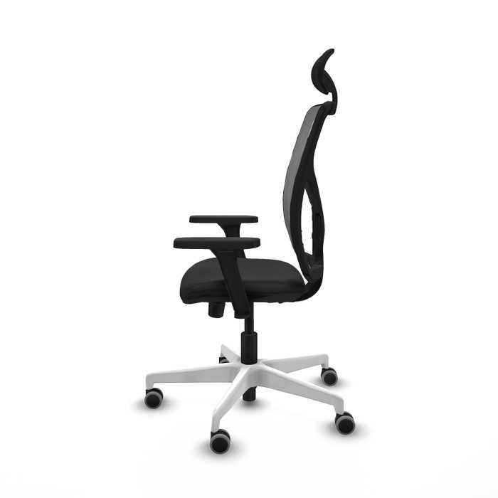 PIQUERAS Y CRESPO Silla de oficina Motilla con mecanismo Sincro/Traslack, Negro y Gris PIQUERAS Y CRESPO Silla de oficina Motilla con mecanismo Sincro/Traslack, Negro y Gris