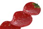 DKD Home Decor Bandeja de Gres Fresas Rojo 32x11,5x3,2 cm