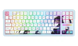 Redragon Antonium PRO K728AK-RGB-PRO Teclado Gamer Mecánico 87 Teclas RGB Conexión Inalámbrica y USB-C