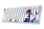 Redragon Antonium PRO K728AK-RGB-PRO Teclado Gamer Mecánico 87 Teclas RGB Conexión Inalámbrica y USB-C