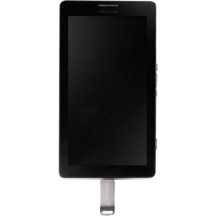 Intenso cMobile Line 128 GB USB-A y USB-C Plata
