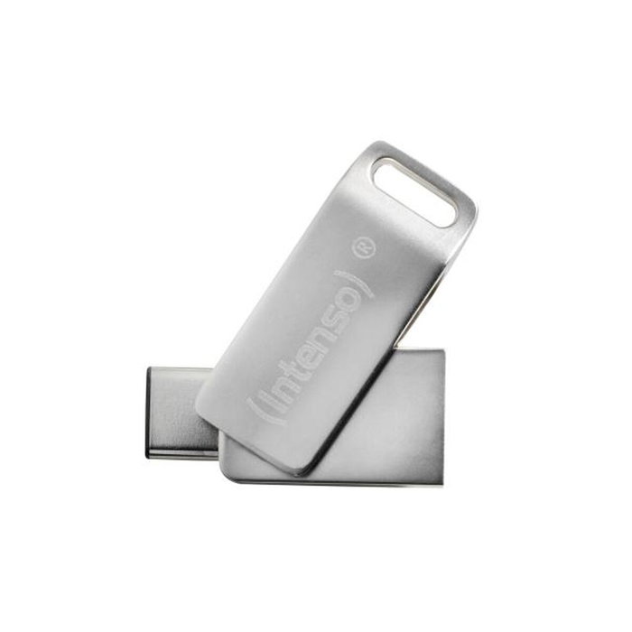 Intenso cMobile Line 128 GB USB-A y USB-C Plata