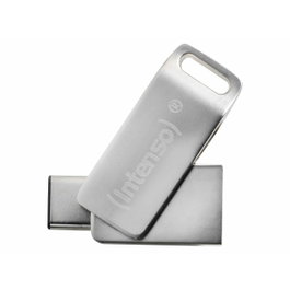 Intenso cMobile Line 128 GB USB Type-A / USB Type-C Plata