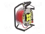 KEL Prolongador de alimentación H05RR-F 3G1,5mm2 25m Rojo