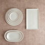 Bidasoa Plato Llano Harmony Hydrozero 25 cm Blanco