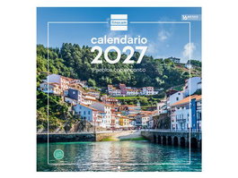 Finocam Calendario de Pared 2027 Pueblos con Encanto 300x300 mm
