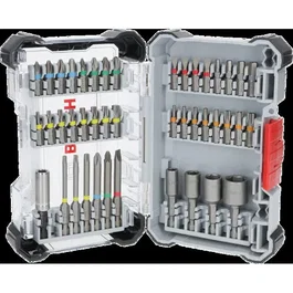 Bosch Juego de puntas de destornillador 43 piezas, acero S2