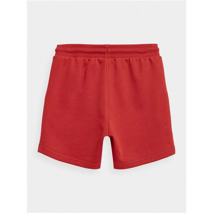 Pantalón corto 4F M049 Rojo Infantil Hombre 5-6 Años
