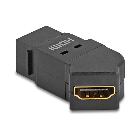 DeLOCK 67156 Módulo Keystone HDMI Hembra a HDMI Hembra 45° 8K 60 Hz Negro DeLOCK 67156 Módulo Keystone HDMI Hembra a HDMI Hembra 45° 8K 60 Hz Negro