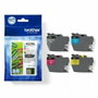 Brother LC422XLVAL Pack de 4 Cartuchos de Tinta XL (BK/C/M/Y) de Alta Capacidad