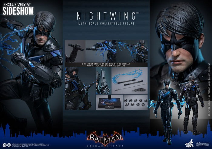 Hot Toys Nightwing Batman Arkham Knight Videogame Masterpiece 1/6