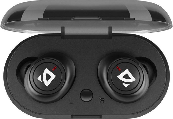 Auriculares in Ear Bluetooth Defender Twins 638 Negro