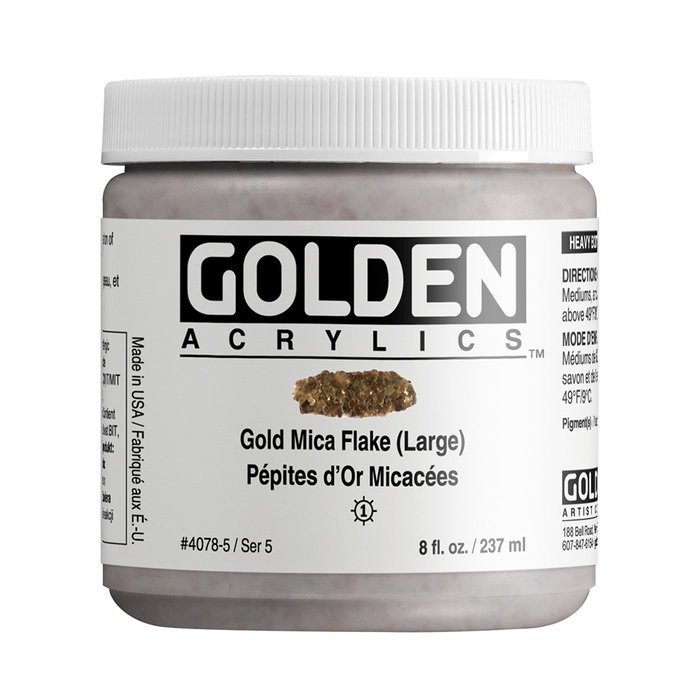 Golden Heavy Body Oro Mica Flake (Grueso) 237ml Golden Heavy Body Oro Mica Flake (Grueso) 237ml