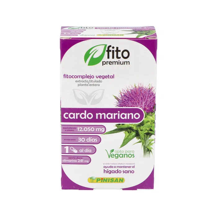 PINISAN FITO PREMIUM Cardo Mariano 30 cápsulas PINISAN FITO PREMIUM Cardo Mariano 30 cápsulas
