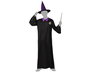 Disfraz de Mago Adulto Unisex Harry Potter - Túnica y Sombrero Negro, Tamaño M-L