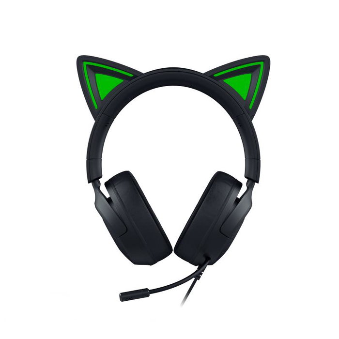 Razer Kraken Kitty V3 X Headset Over-Ear Cableado 3.5mm Aislante de Ruido Negro