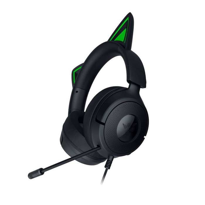 Razer Kraken Kitty V3 X Headset Over-Ear Cableado 3.5mm Aislante de Ruido Negro