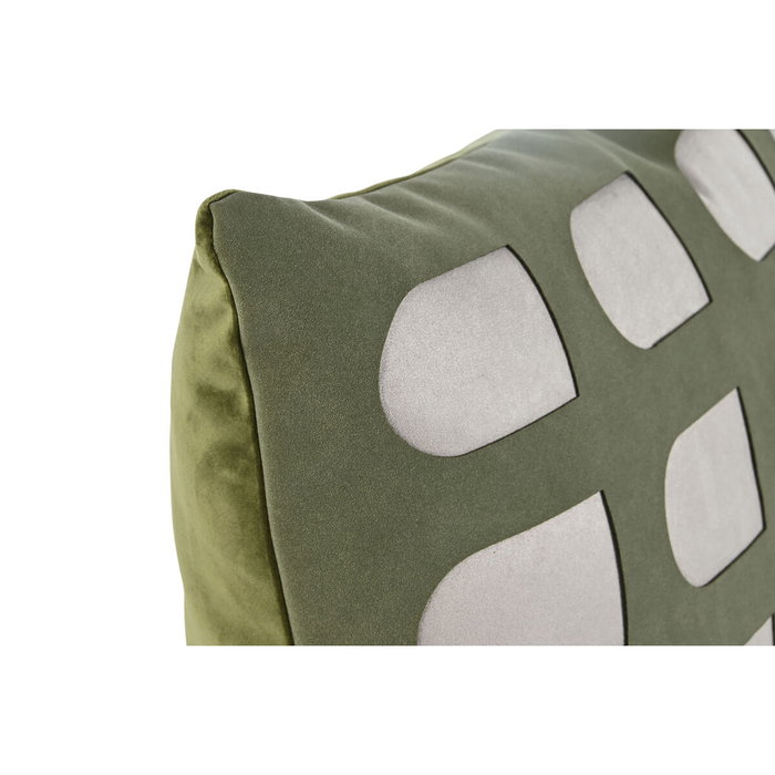 DKD Home Decor Cojín Verde de PU 45x10x45 cm