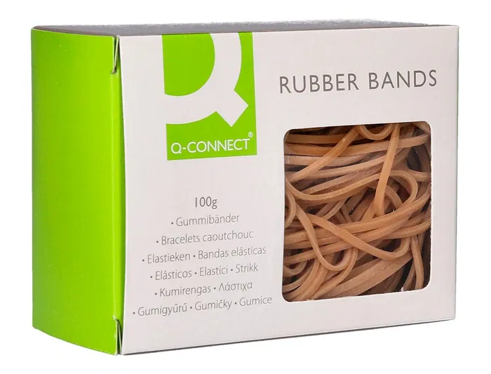 Q-connect Gomillas 100 gr 80 x 2 mm