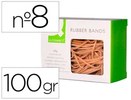 Q-connect Gomillas 100 gr 80 x 2 mm