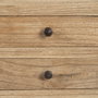 Ixia Mesita de Dormitorio Mindi Madera Natural 45 x 30 x 66 cm