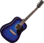 EKO Guitarra Acústica Eko Dreadnought Ranger 6 Cuerdas, Azul Sunburst, Tapa de Abeto, 20 Trastes