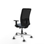PIQUERAS Y CRESPO Silla de oficina Zulema con mecanismo Sincro/Traslack, Gris y Negro