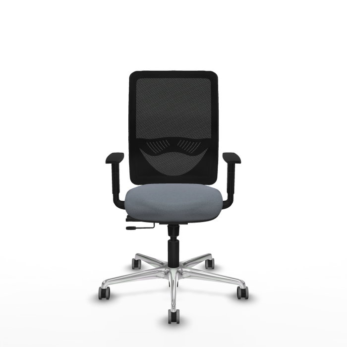 PIQUERAS Y CRESPO Silla de oficina Zulema con mecanismo Sincro/Traslack, Gris y Negro PIQUERAS Y CRESPO Silla de oficina Zulema con mecanismo Sincro/Traslack, Gris y Negro