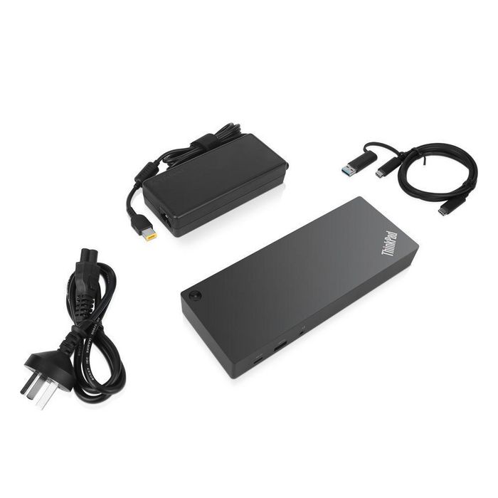 Lenovo ThinkPad Hybrid USB-C con USB-A Docking Station Negro 135W UK