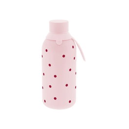 AUREA Botella térmica Petite Dots con interior cerámico y 2 tapones, 500ml