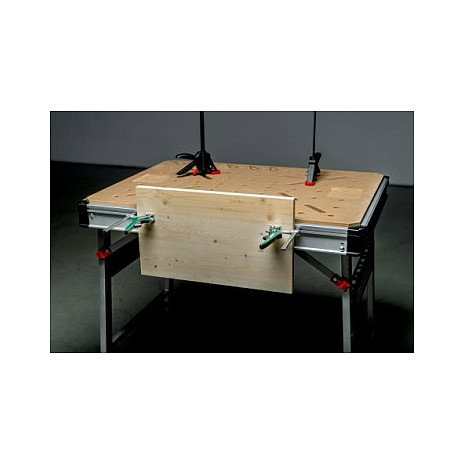 Metabo MWB100 Mesa Multifuncion Rectangular de Madera Ajustable en Altura y Plegable, Beige Metalico, Patas en H, 710 mm Metabo MWB100 Mesa Multifuncion Rectangular de Madera Ajustable en Altura y Plegable, Beige Metalico, Patas en H, 710 mm