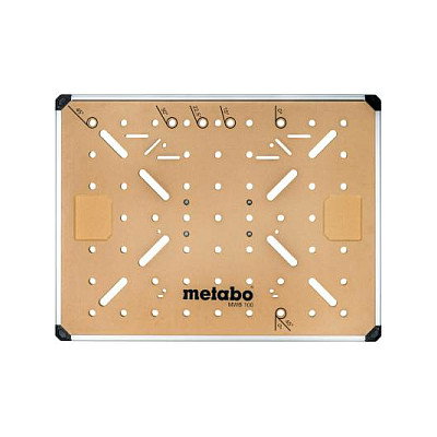 Metabo MWB100 Mesa Multifuncion Rectangular de Madera Ajustable en Altura y Plegable, Beige Metalico, Patas en H, 710 mm Metabo MWB100 Mesa Multifuncion Rectangular de Madera Ajustable en Altura y Plegable, Beige Metalico, Patas en H, 710 mm