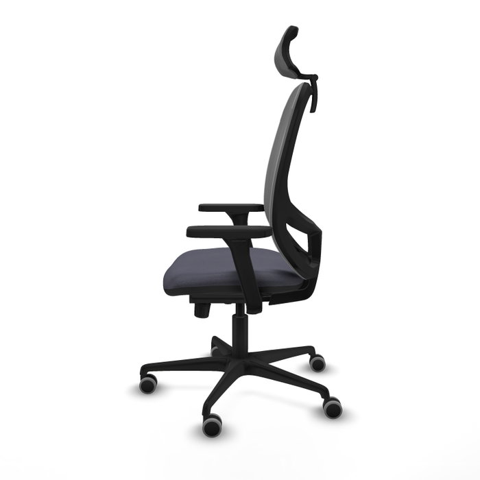 PIQUERAS Y CRESPO Silla de oficina Cilanco con Mecanismo Sincro, Gris PIQUERAS Y CRESPO Silla de oficina Cilanco con Mecanismo Sincro, Gris