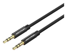 Vention Cable de audio estéreo BAGBF 3,5 mm a 3,5 mm, 1 m, Negro