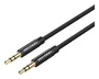 Vention Cable de audio estéreo BAGBF 3,5 mm a 3,5 mm, 1 m, Negro