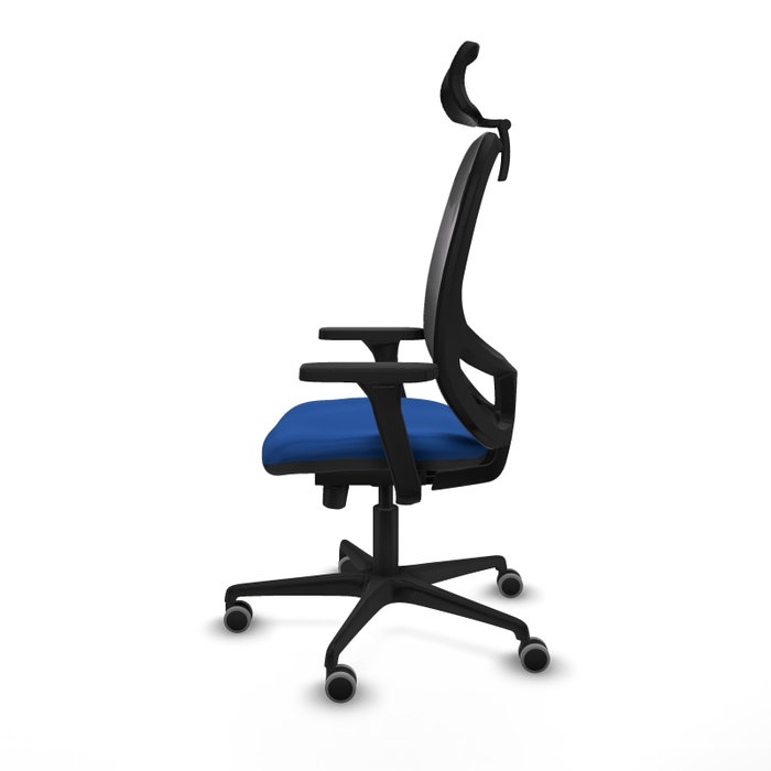 PIQUERAS Y CRESPO Silla de oficina Cilanco Azul y Negro PIQUERAS Y CRESPO Silla de oficina Cilanco Azul y Negro