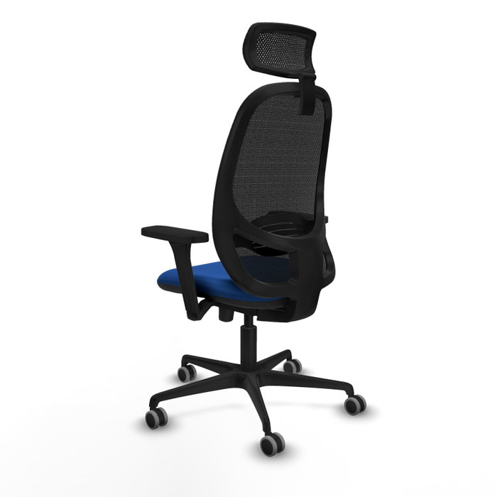 PIQUERAS Y CRESPO Silla de oficina Cilanco Azul y Negro PIQUERAS Y CRESPO Silla de oficina Cilanco Azul y Negro