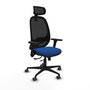 PIQUERAS Y CRESPO Silla de oficina Cilanco Azul y Negro