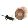 DKD Home Decor Lámpara de Sobremesa de Sal del Himalaya Flor Rosa