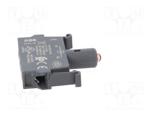 ABB Elemento iluminador LED rojo 22mm 415VAC