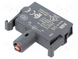 ABB Elemento iluminador LED rojo 22mm 415VAC