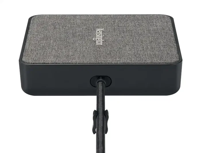 Kensington MD120U4 Replicador de Puertos Portátil USB4 con Doble HDMI, 40 Gbps, 100W y Ethernet 2.5 Gbps