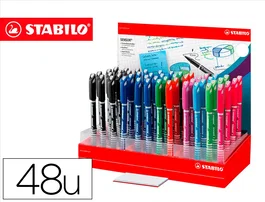 Stabilo Rotulador Sensor Punta de Fibra 0,3 mm Expositor 48 Unidades Colores Surtidos